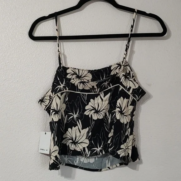 O’Neill Floral Crop Top Size S - Picture 2 of 5